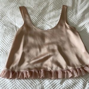 Elizabeth and James cropped tank top